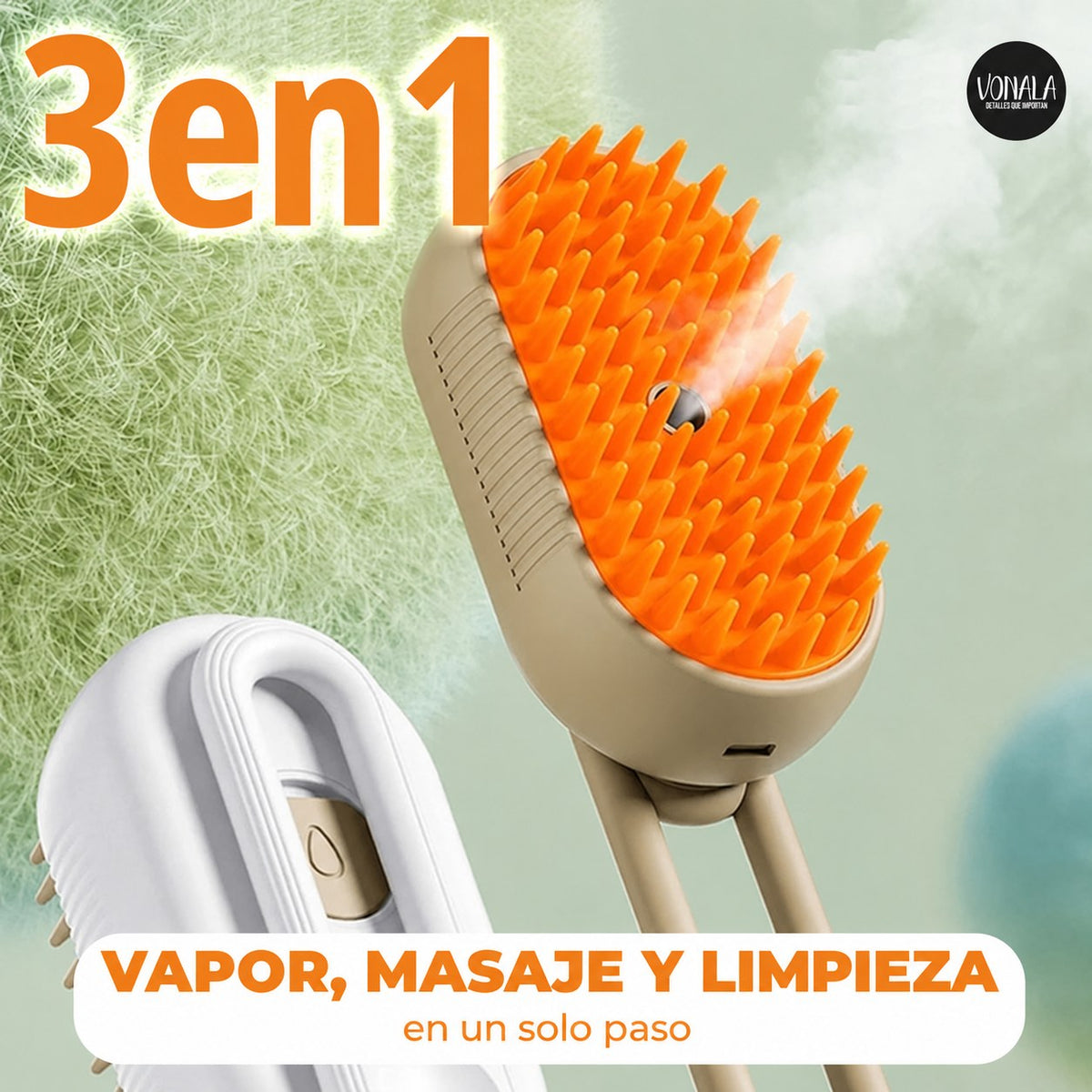 Cepillo Vapor PetSteamPro Vonala